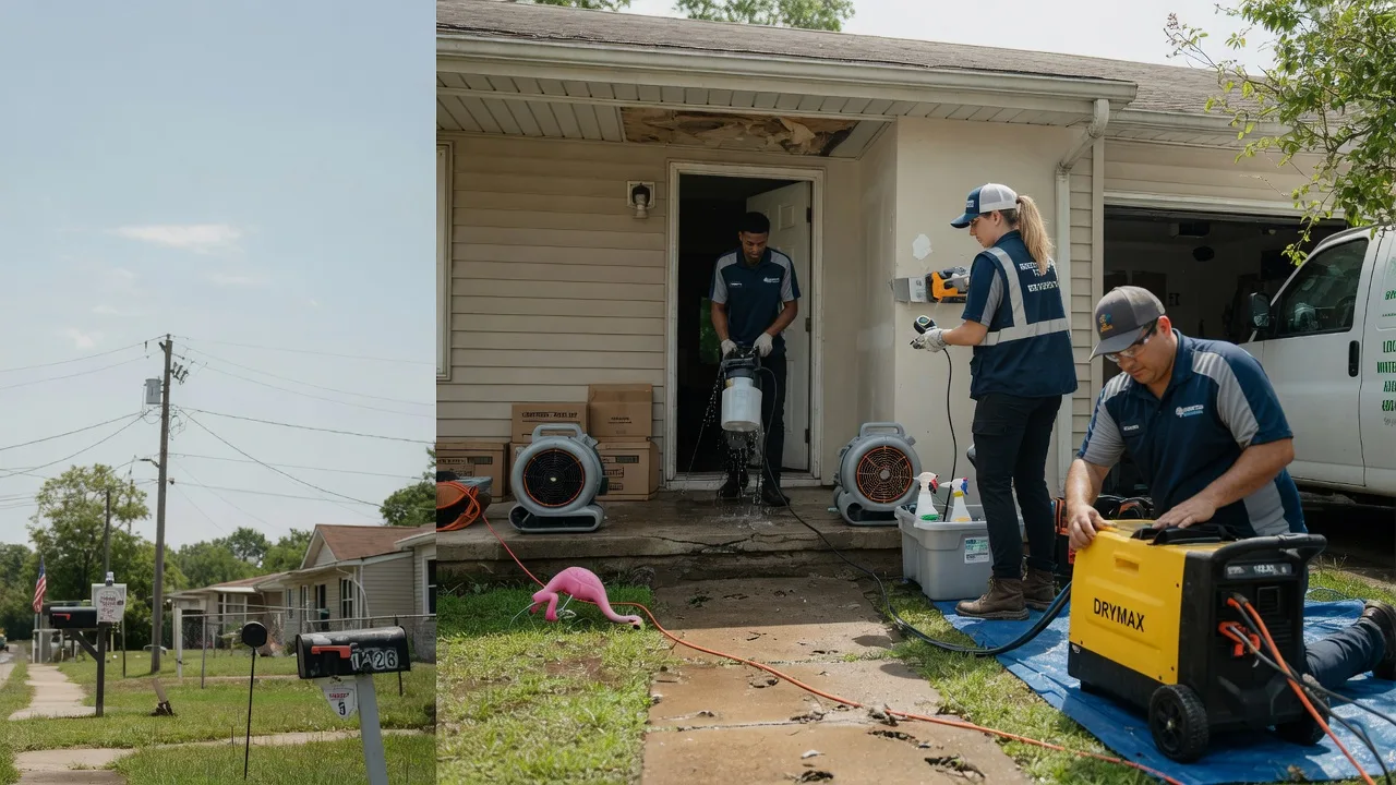 Storm Damage Water Removal in Huntland, TN near me